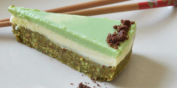Zeleni cheesecake s matchom