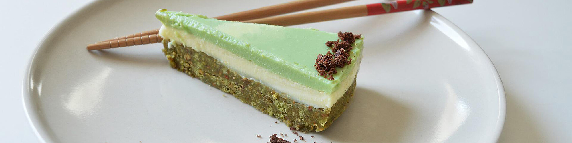 Zeleni cheesecake s matchom