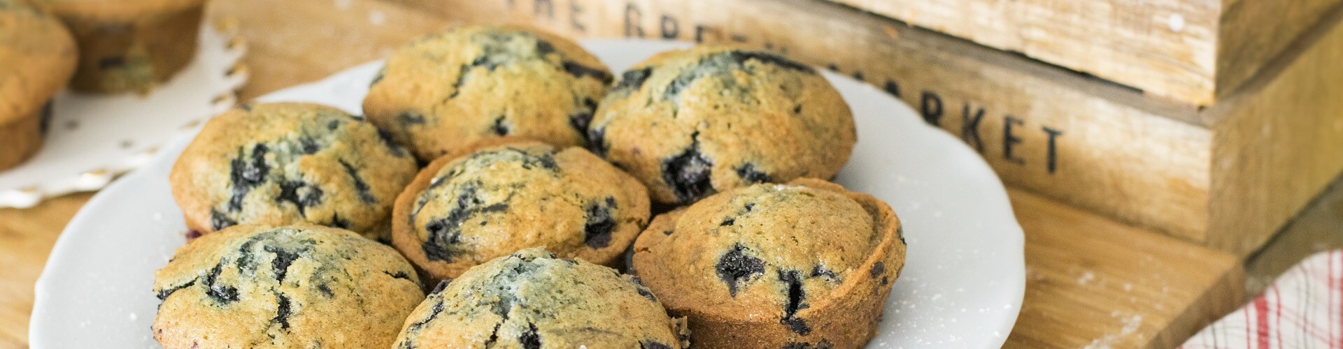 Muffini od aronije bez glutena i šećera